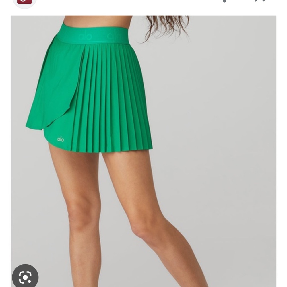 ALO aces tennis skirt